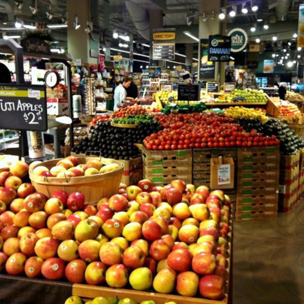 Photo taken at Whole Foods Market by Kate K. on 4/17/2012