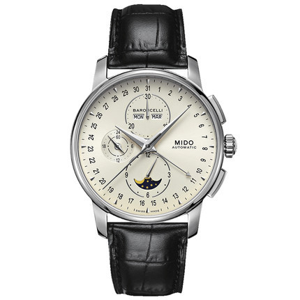 新品 全球联保 美度贝伦赛丽系列手表自动机械男表M8607.4.M1.4