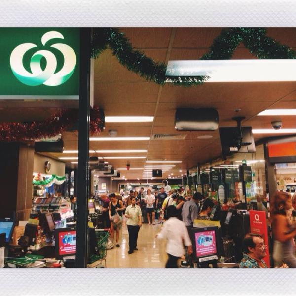 Photo taken at Woolworths by J K. on 12/11/2013