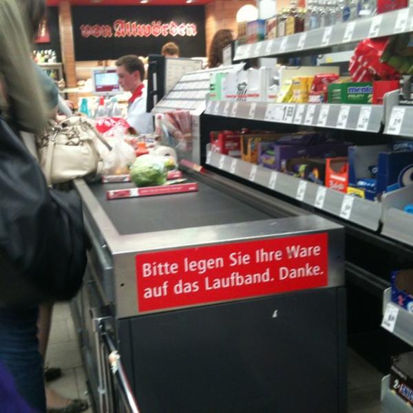 Photo taken at REWE City by Thepayut T. on 7/23/2012-德国汉堡市柏林达姆40 Photo taken at REWE City by Thepayut T. on 7/23/2012