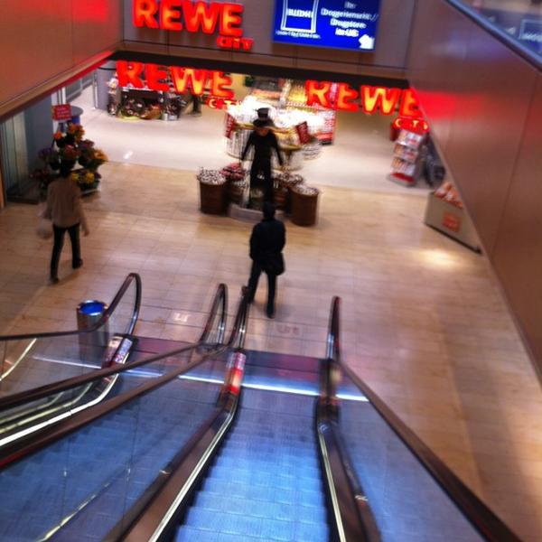 Photo taken at REWE City by Tina S. on 3/17/2012-德国汉堡市柏林达姆40 Photo taken at REWE City by Tina S. on 3/17/2012