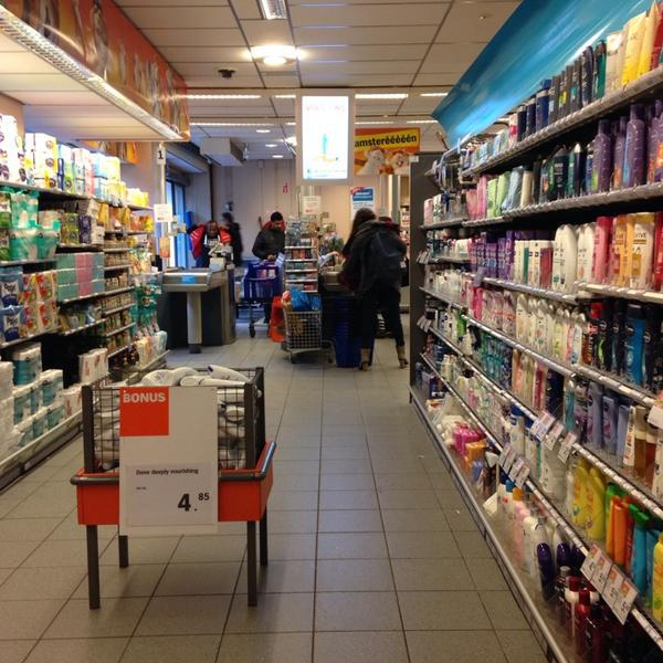 Photo taken at Albert Heijn by Mirko M. on 1/14/2014