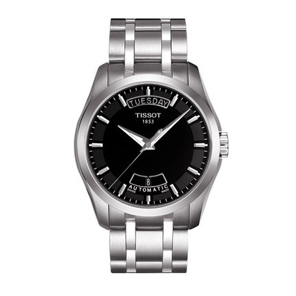 【香港直邮】Tissot天梭 库图系列机械男表 T035.407.11.051.00