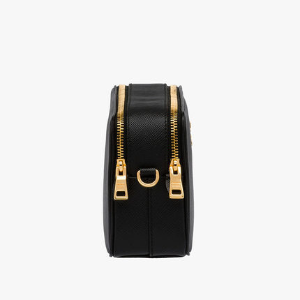 Prada/普拉达prada女包15新款双拉链单肩化妆包1NF002_053_F0002 Prada/普拉达prada女包15新款双拉链单肩化妆包1NF002_053_F0002