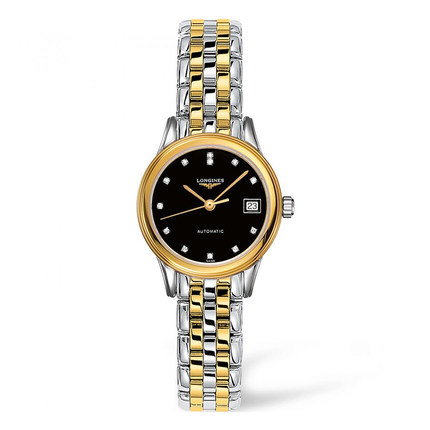 全球联保 浪琴Longines手表军旗系列自动机械女表L4.274.3.57.7