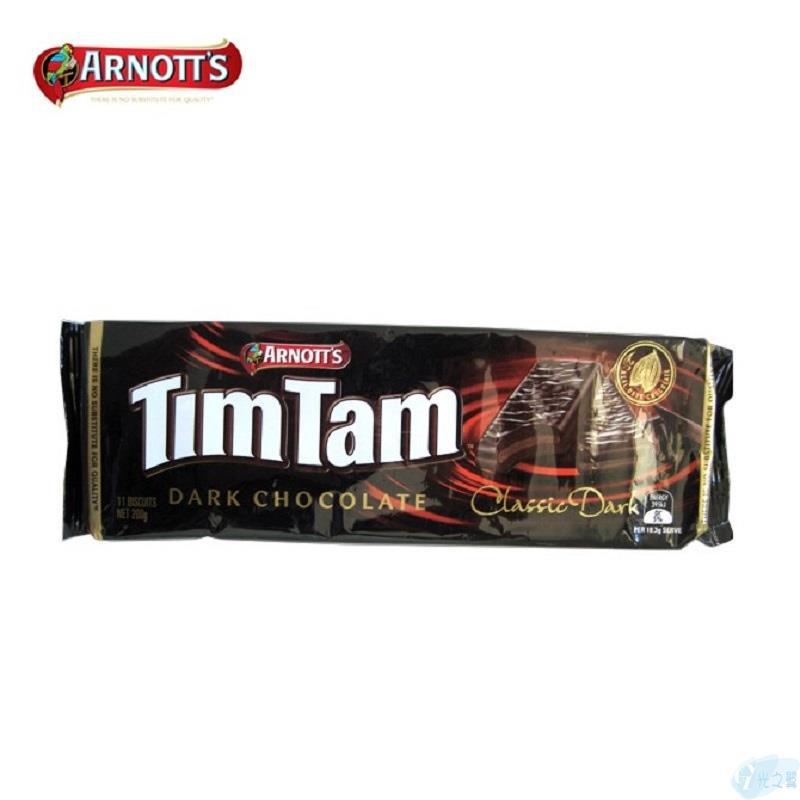 TimTam经典黑巧克力口味200g