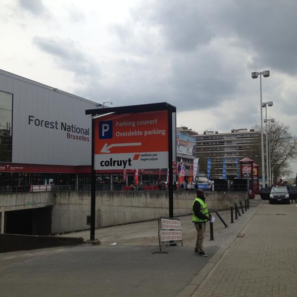 Photo taken at Colruyt by Rémi C. on 4/27/2013