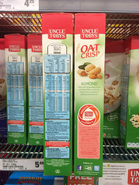 Table of Plenty Crunchy Chia 450g