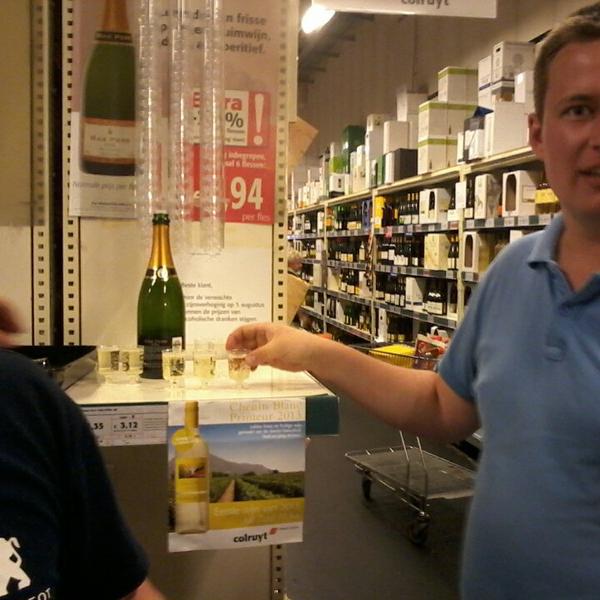 Photo taken at Colruyt by Matthias S. on 7/31/2013