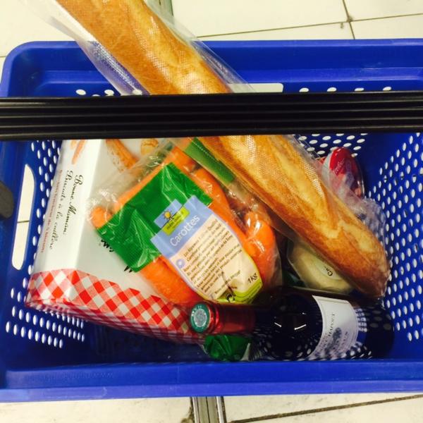 Photo taken at Carrefour by Irina N. on 3/18/2015-法国尼斯罗屈埃比利埃街 Photo taken at Carrefour by Irina N. on 3/18/2015