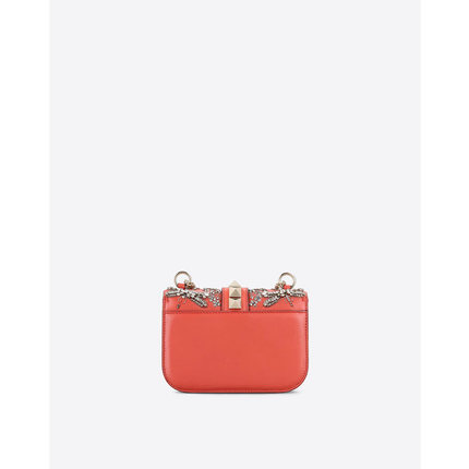 Valentino 华伦天奴2016新款女包镶钻绣花单肩包 KW2B0566DFL D28 Valentino 华伦天奴2016新款女包镶钻绣花单肩包 KW2B0566DFL D28