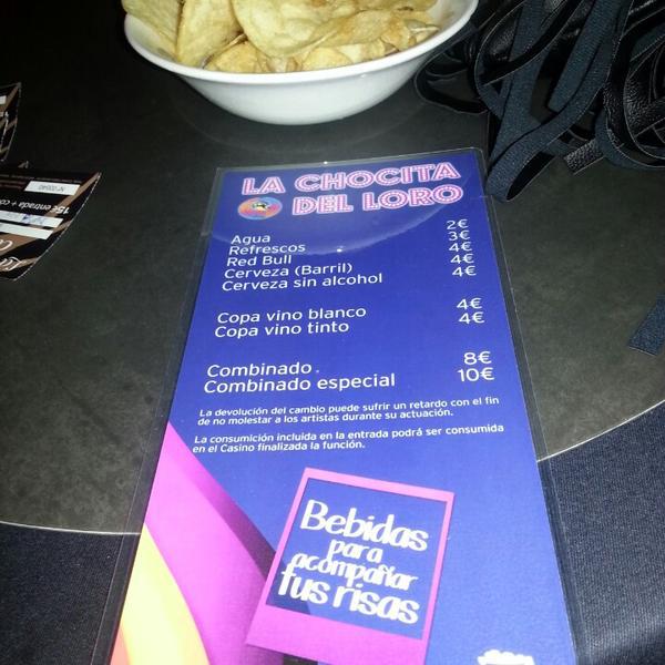 Photo taken at Casino Cirsa Valencia by Rosa V. on 2/16/2014