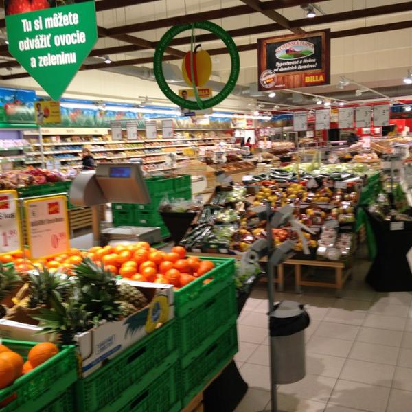 Photo taken at Billa by Denis L. on 3/28/2013