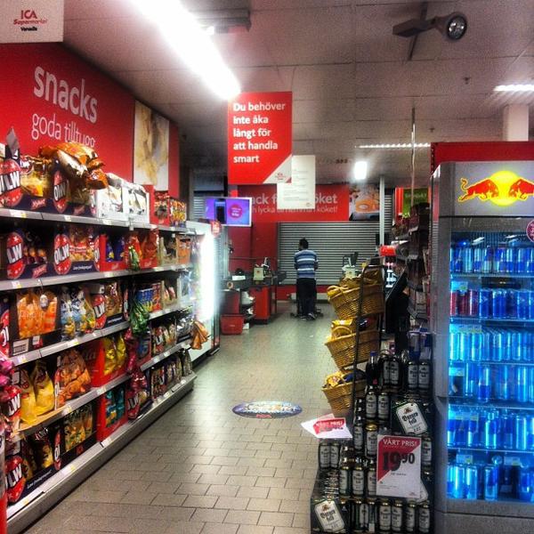 Photo taken at ICA Supermarket by Carl L. on 6/22/2013