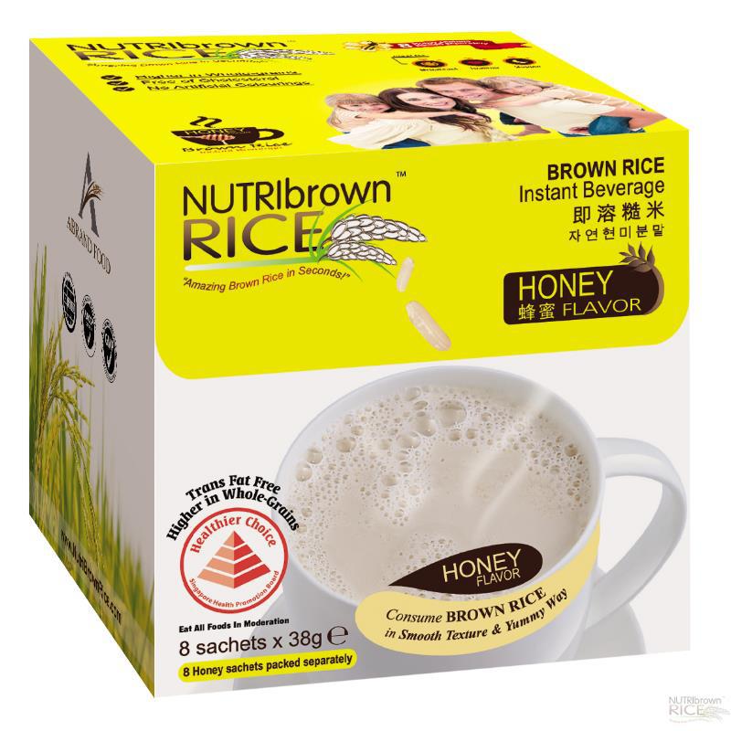NUTRIbrownRIC糙米即溶饮品 蜂蜜口味 8包装