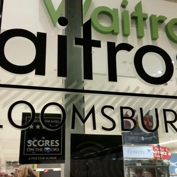 Photo taken at Waitrose by O'Shea G. on 1/27/2015