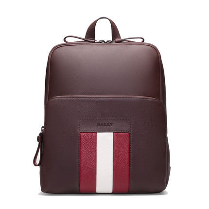 正品直邮Bally巴利2016新款男包牛皮双肩背包000000006205113001