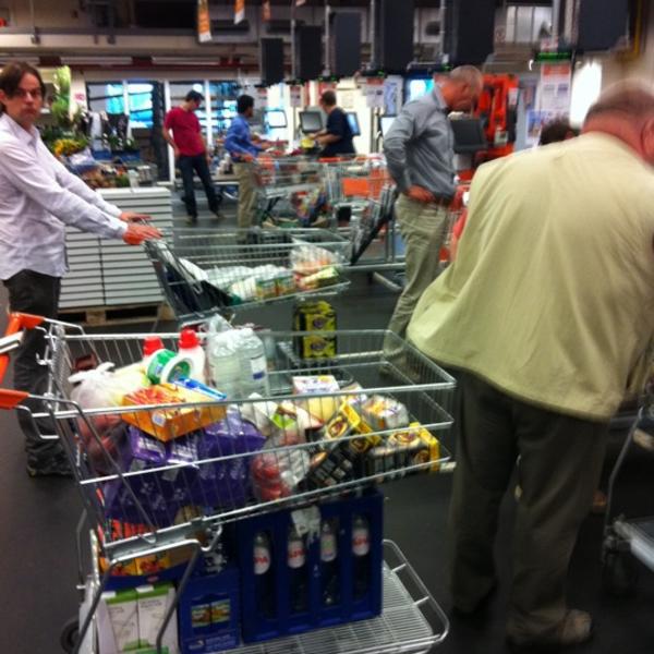 Photo taken at Colruyt by Niels A. on 7/29/2011