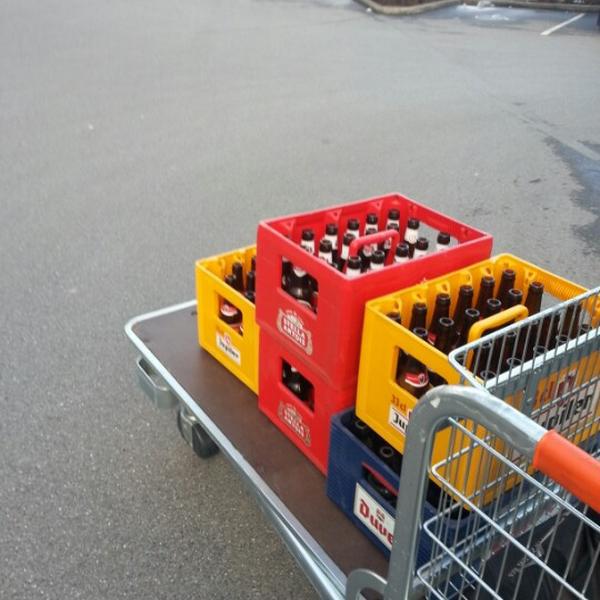 Photo taken at Colruyt by Margot H. on 2/6/2013