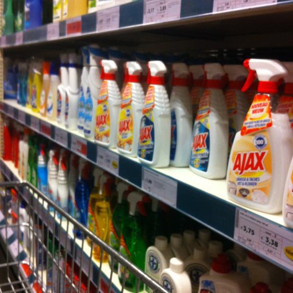 Photo taken at Colruyt by Bjorn D. on 6/4/2013