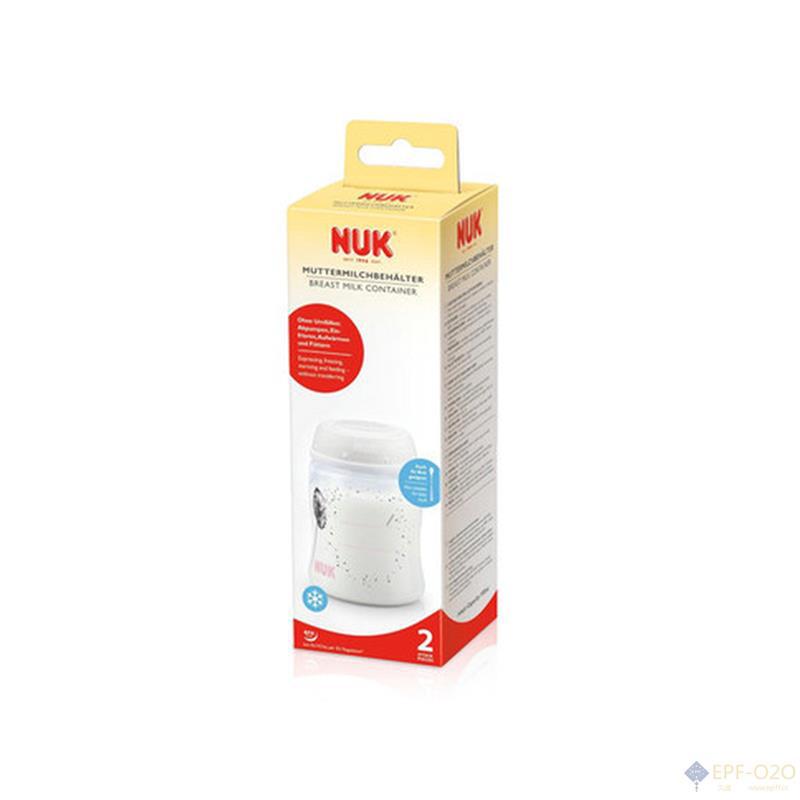 NUK 母乳奶水储存瓶 2只装 NUK 母乳奶水储存瓶 2只装