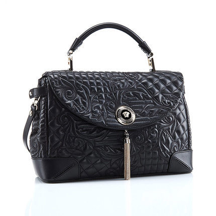 正品直邮Versace范思哲2016新款女包时尚真皮单肩包DBFD289-DNAR4 正品直邮Versace范思哲2016新款女包时尚真皮单肩包DBFD289-DNAR4