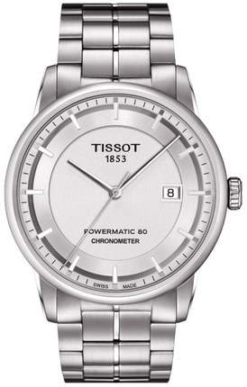 天梭tissot-Luxury系列 T086.408.11.031.00 机械男表全球联保