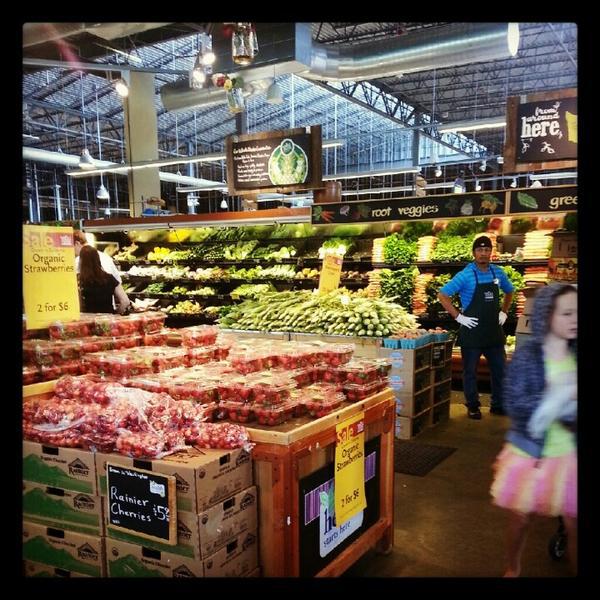Photo taken at Whole Foods Market by Claudia P. on 7/15/2012-华盛顿州雷德蒙德雷德蒙路17991号 Photo taken at Whole Foods Market by Claudia P. on 7/15/2012