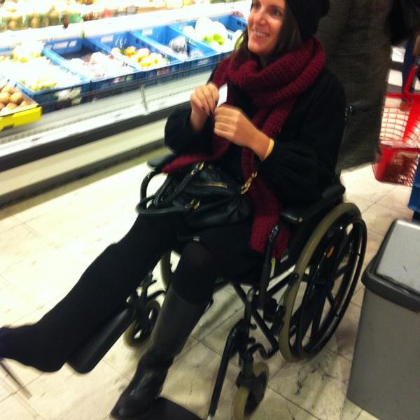 Photo taken at Proxy Delhaize by Lotte V. on 1/26/2013
