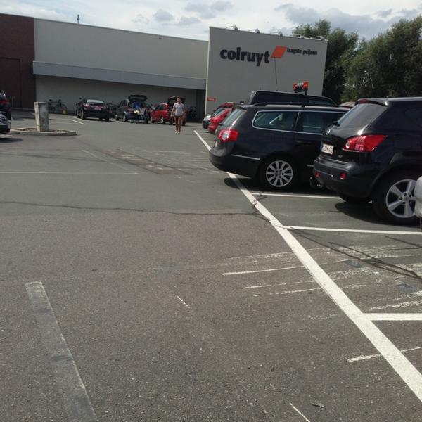 Photo taken at Colruyt by Bram D. on 8/17/2013