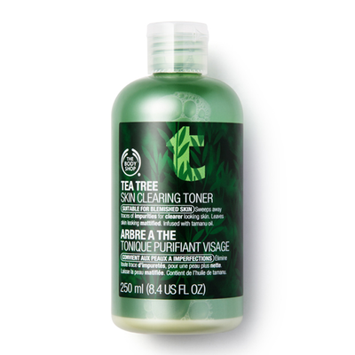 The Body Shop茶树调理水/爽肤水250ML控油祛痘收缩毛孔 香港直邮