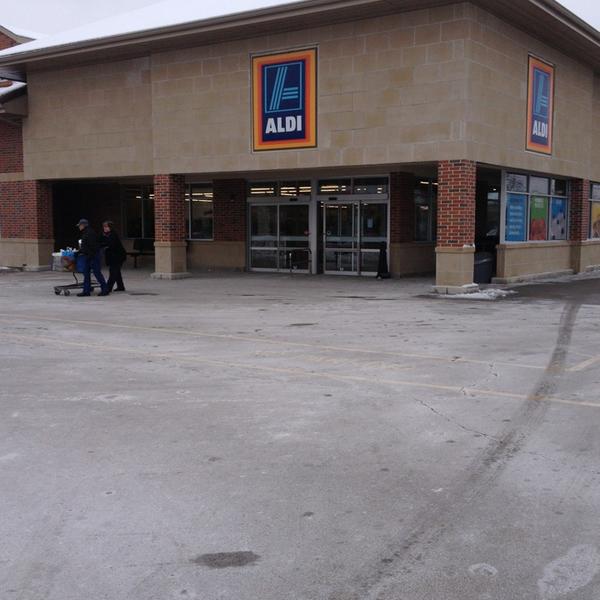 Photo taken at Aldi by Jeffrey S. on 12/23/2012