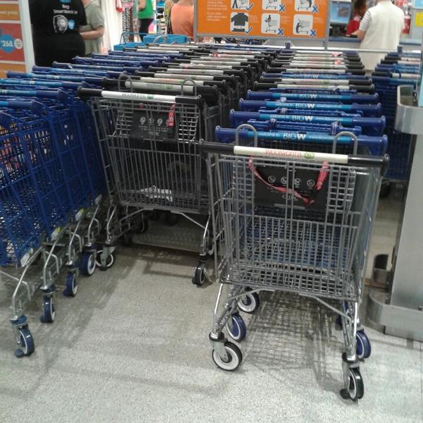 Photo taken at Big W by Sean S. on 12/13/2013