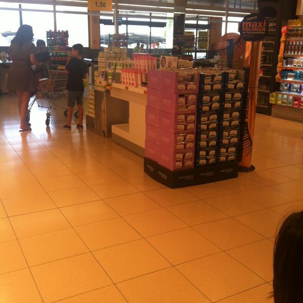 Photo taken at Mercadona by Esti A. on 7/23/2013