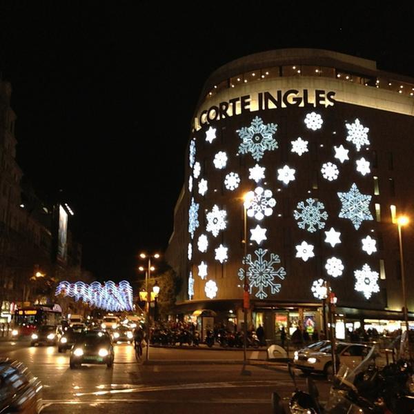 Photo taken at El Corte Inglés by Rabasz ✪. on 12/21/2012