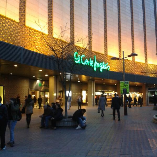 Photo taken at El Corte Inglés by Arturo G. on 2/13/2014