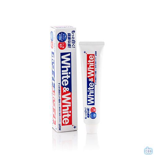 日本进口除牙垢牙膏-LION狮王White牙膏 增亮美白牙膏 去除牙垢牙膏 日本进口除牙垢牙膏-LION狮王White牙膏 增亮美白牙膏 去除牙垢牙膏