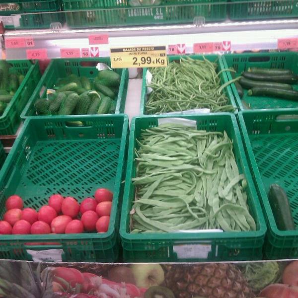 Photo taken at Mercadona by Jorge B. on 8/27/2012