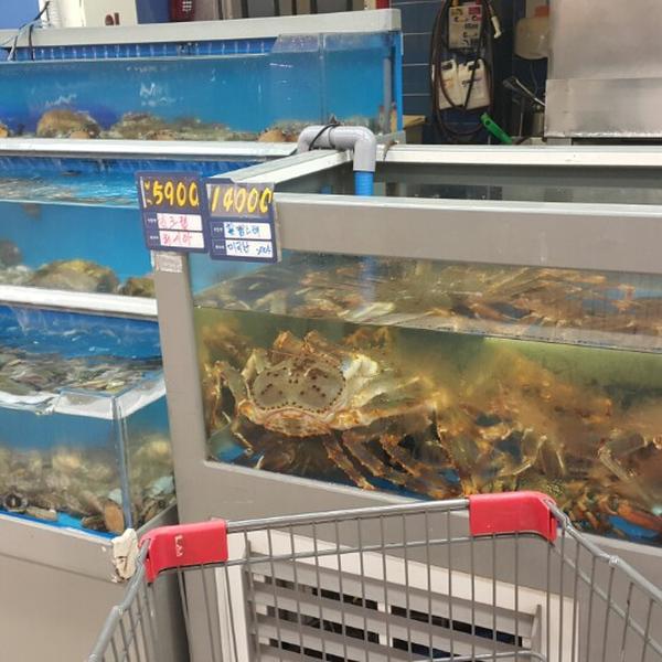 Photo taken at 홈플러스 / Home Plus by Inyoung S. on 4/19/2015