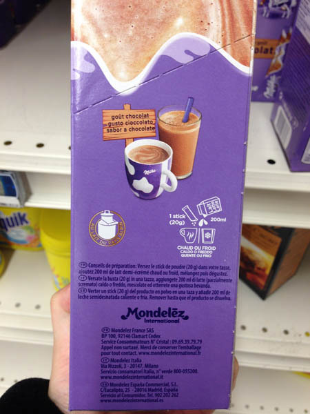 milka牛奶巧克力