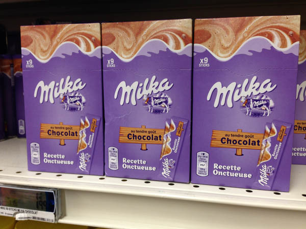 milka牛奶巧克力