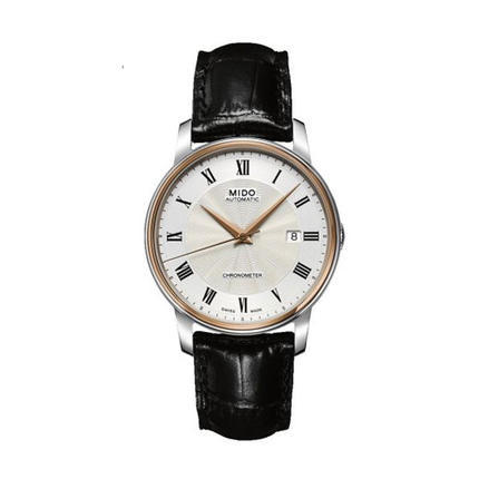 瑞士手表 美度mido贝伦赛丽手表男表机械表 M010.408.46.033.20