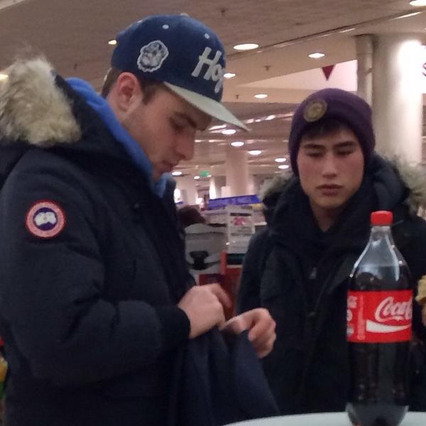 Photo taken at Monoprix by Anton P. on 2/22/2014