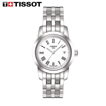 Tissot/天梭 CLASSIC系列女士手表石英表T033.210.11.013.00