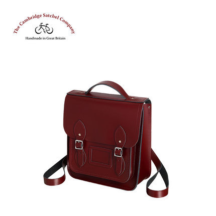 Cambridgesatchel英国剑桥包背包系列贵族红小号双肩包