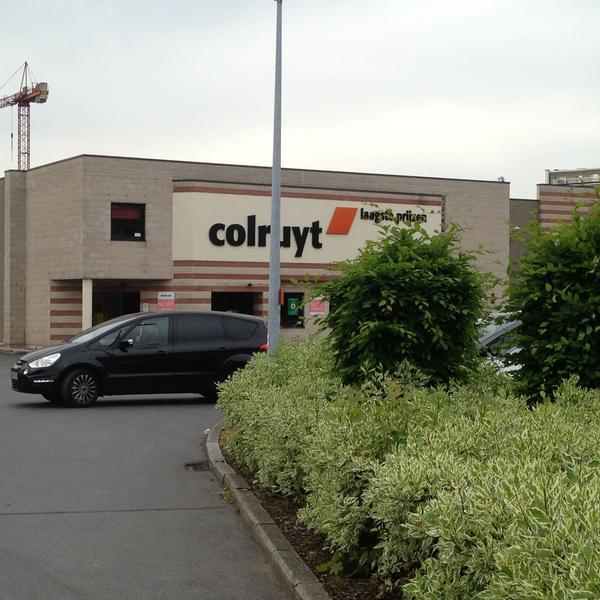Photo taken at Colruyt by Bjorn W. on 6/18/2013