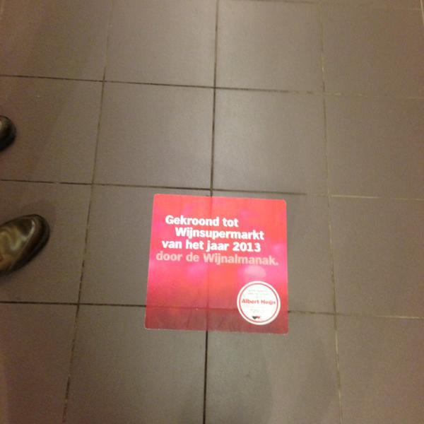 Photo taken at Albert Heijn by Boudewijn V. on 2/7/2013