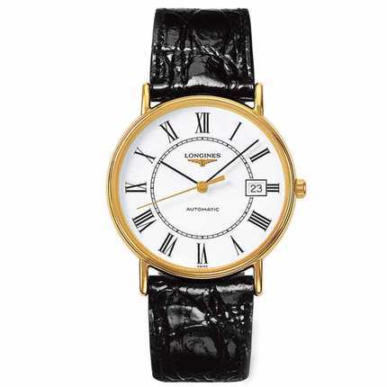 瑞士手表 浪琴Longines瑰丽系列手表男表机械表 L4.921.2.11.2