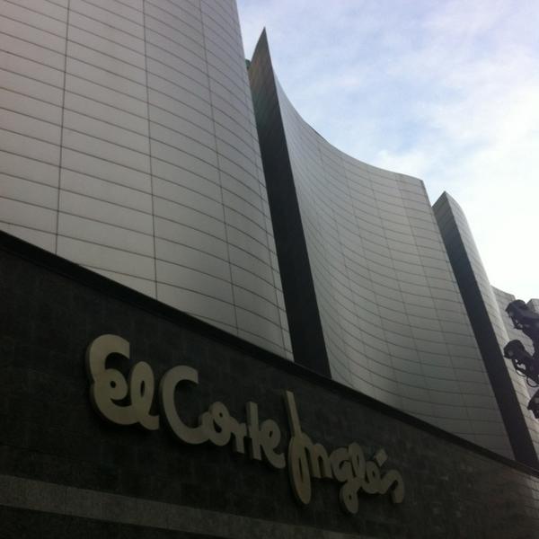 Photo taken at El Corte Inglés by Mayka R. on 3/1/2013