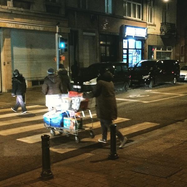 Photo taken at Colruyt by Carl V. on 2/3/2015